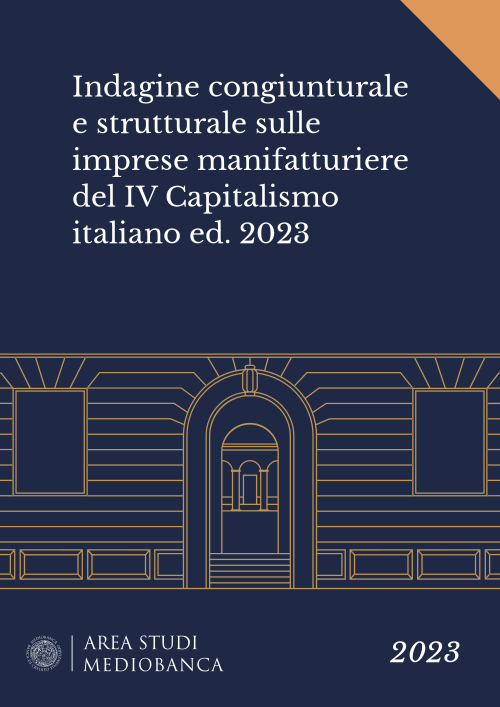 Immagine copertina - Indagine congiunturale e strutturale sulle imprese manifatturiere del IV Capitalismo italiano ed. 2023