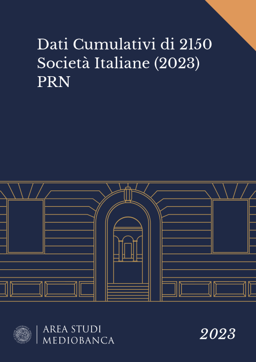 Immagine copertina - Dati Cumulativi di 2150 Società Italiane (2023) PRN